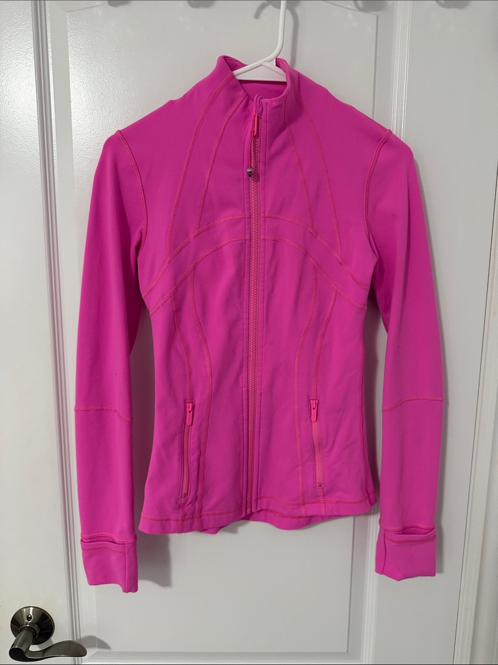 Lululemon define -Women's Hot Pink Full-Zip Active Jacket
